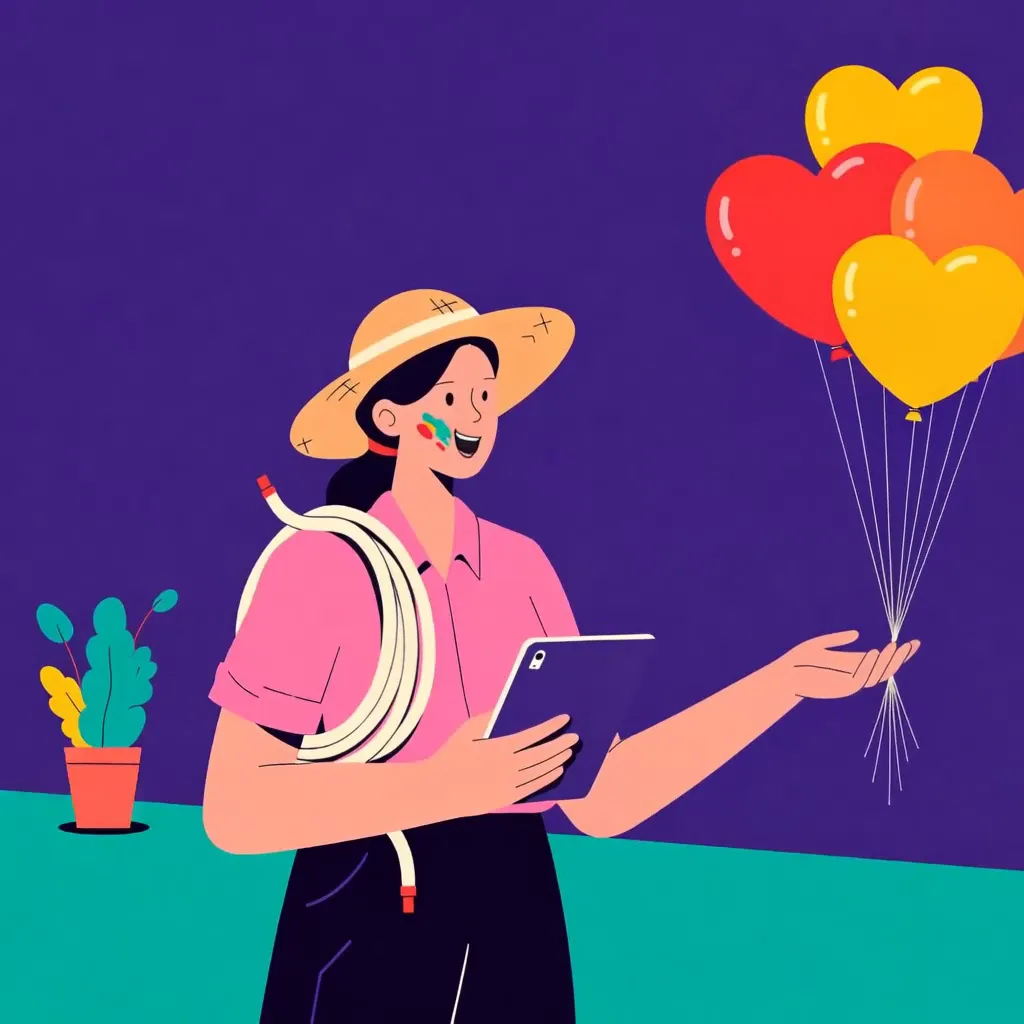 Social Media Creator animated output